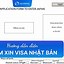 Mẫu Đơn Xin Visa Nhật Bản