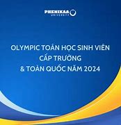 Olympic Toán Học Sinh Viên Toàn Quốc Năm 2024